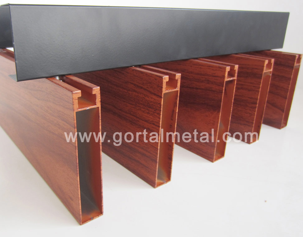 20x100 metal ceiling for subway station