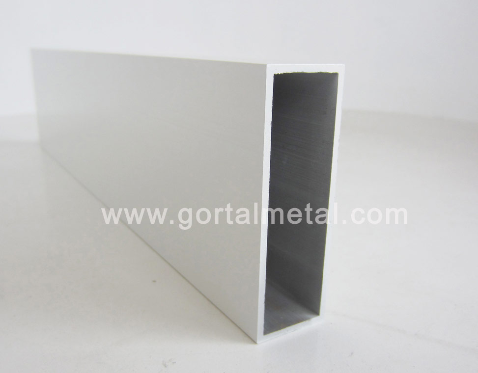 25x75aluminum extruded RHS square pipe