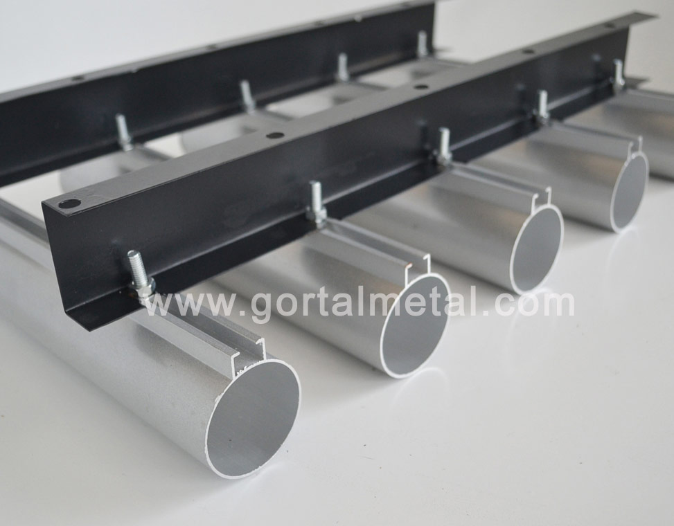50 round tube baffle ceiling