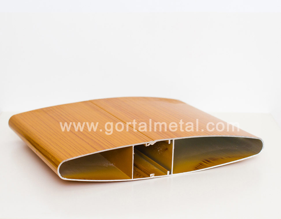 aluminum big size ovaltube 350mm