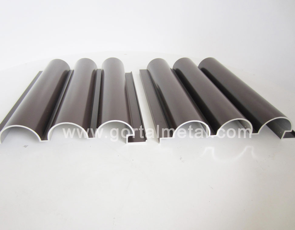 aluminum extrusion moden decorative split joint wall panel