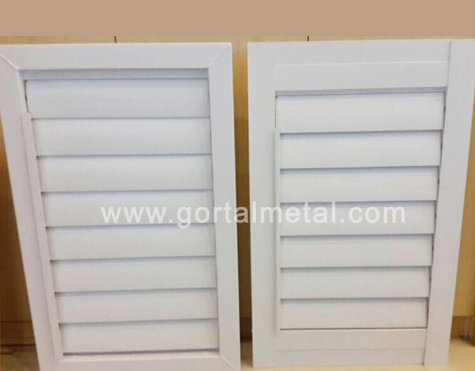 aluminum louver 2 piece