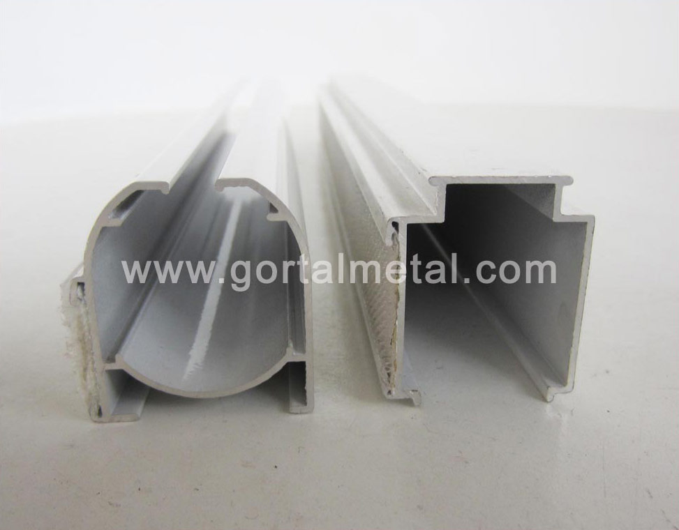 aluminum roman curtain track