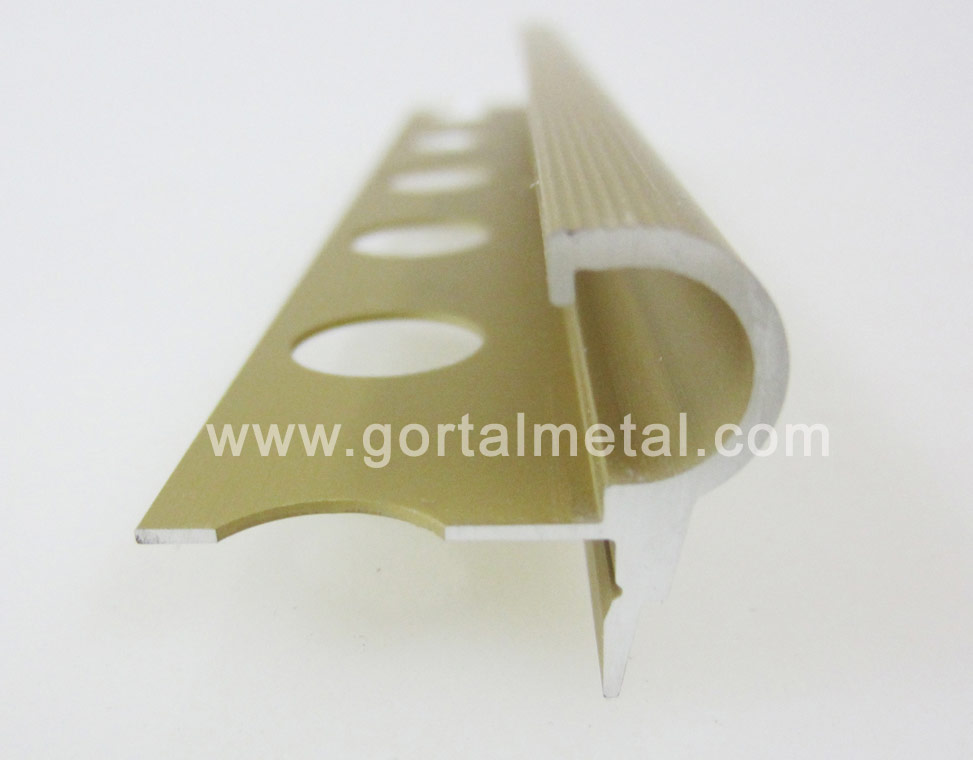 aluminum stair step nosing