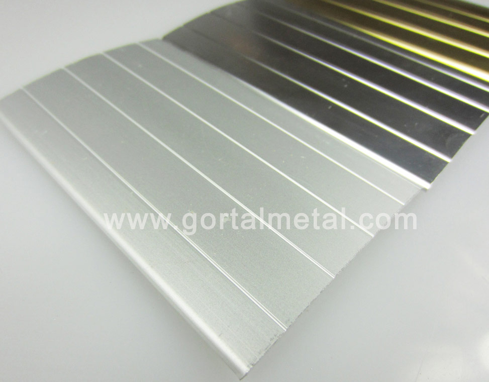 aluminum tile trim conection trim