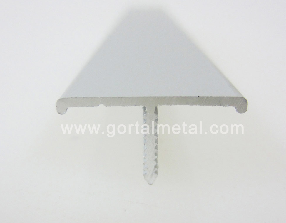 big T shape aluminum tile trim